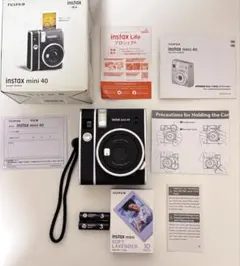 【美品】instax mini40 チェキ