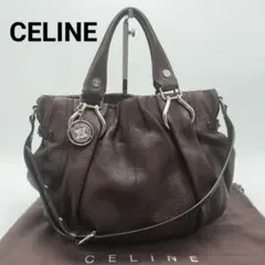 極美品✨セリーヌ　2wayバッグ　ショルダーバッグ　レザー