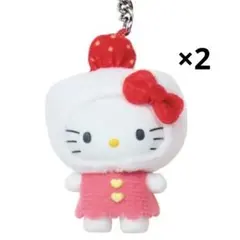 サンリオ ちびっともシリーズ シークレットキーホルダー 和菓子 ハローキティ