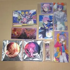 プロセカ　神代類　ワンダショ　缶バッジ・クリアしおり・メモステ・カード他