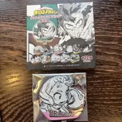 僕のヒーローアカデミア ジャンプショップ デコレクション缶バッジ 麗日お茶子 ①