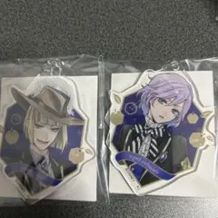 ツイステ アクリルキーホルダー ルーク エペル ポムフィオーレ 2点 まとめ売り