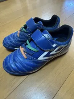 UMBRO サッカーシューズ ブルー マジックテープ19cm