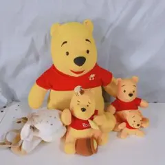くまのプーさん ぬいぐるみ 5点セット まとめ売り ディズニー プーさん リュッ