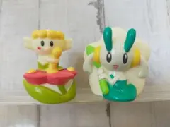 ポケモンキッズ　指人形　フラベベ　フラエッテ　進化2体セット