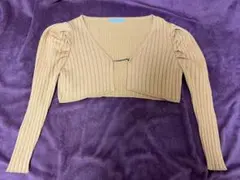 cheekカーディガン　オレンジのサムネイル