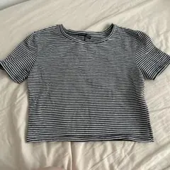 ZARA ストライプ 半袖Tシャツ