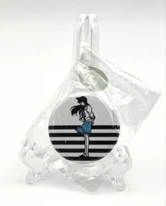 名探偵コナン 鳥取限定 コナン探偵社 毛利蘭 缶バッジ ガチャ