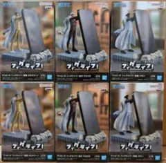 ワンピース　フィグライフ 海軍大将スマホスタンドフィギュア 3種6点セット