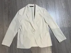 【美品】ユニクロ×theory 感動ジャケット　ナチュラル　S