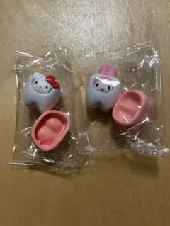 サンリオキャラクターズ　みんなでなっちゃお！　歯　ハローキティ　マイメロディ