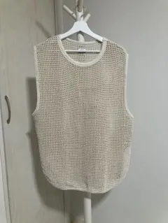 別注【ARMY TWILL/アーミーツイル】Cotton Mesh ノースリーブ