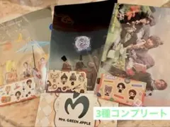 ミセス一番くじ　H賞　クリアファイル&ステッカー　３種 コンプリート➕おまけ若井