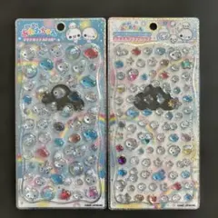 正規品　ぷくぷくあわわちゃん プチドロップステッカー　2パック