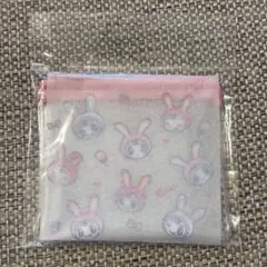 ナルミヤハッピーパーク　クリアフラットポーチ　メゾピアノ　ベリエちゃん