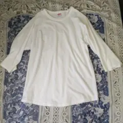 ユナイテッドアスレ 七分袖 Tシャツ Lサイズ 白のサムネイル