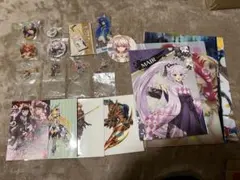 白猫プロジェクト グッズまとめ売り アクリルスタンド 缶バッジ
