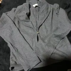 訳あり　SHIPS ボタン付　ジャケット風カーディガン Mサイズ　シップス