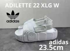 アディダス アディレッタ 22 XLG ウィメンズサンダル 白
