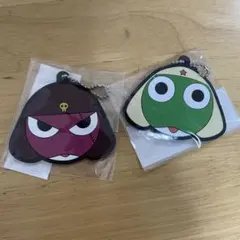 一番くじ　ケロロ軍曹　J賞　ラバーチャーム　ケロロ　ギロロ　2点