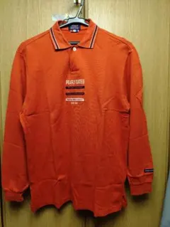 PEARLY GATES オレンジ 長袖ポロシャツ M