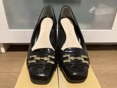 【美品】NEO RHYTHM エナメルパンプス 24.5cm