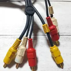 SONY／ビデオケーブル RCA端子　★破損ありのサムネイル