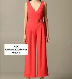 ARMANI EXCHANGE ノースリーブ ジャンプスーツ レッドのサムネイル