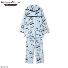 センチメンタルサーカス　ボア上下セット　パジャマ　ルームウェア　ブルー　Ｍ