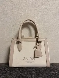 SNIDEL キャンバスロゴバック