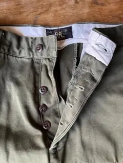 RRL DOUBLE RL ミリタリーツイル ワークパンツ カーキ 29メンズのサムネイル