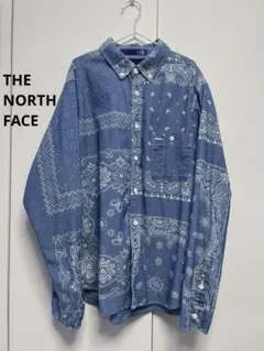THE NORTH FACE ノースフェイス　シャツ　ペイズリーのサムネイル