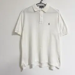 Ralph Lauren ホワイト ポロシャツ ラルフローレン