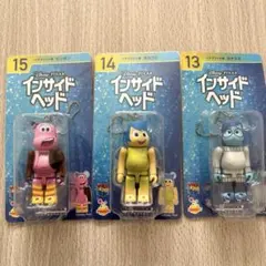 ベアブリック インサイドヘッド 3個セット