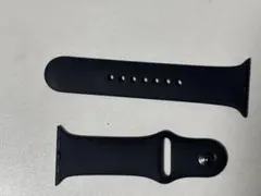 純正 アップルウォッチ45mm S/M スポーツバンド ミッドナイト 美品