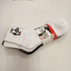 CHUMS 3足セットソックス（ホワイト/グレー/ブラック） チャムス　靴下