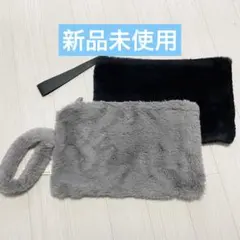 earth music&ecology ファー クラッチバッグ セット