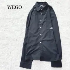 ウィゴー レトロロゴBIGシャツ 長袖 オーバーサイズ バックプリント ゆったりのサムネイル