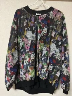 ScoLar 総柄ブルゾン