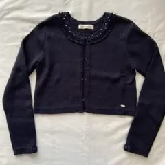 ポンポネット ジュニア　 160 ボレロ　卒業式に　　ネイビー