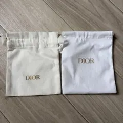 Dior ディオール ノベルティ 巾着　2個セット
