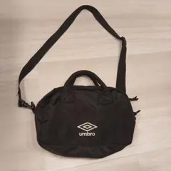 umbro アンブロ 2way ショルダーバッグ ブラック