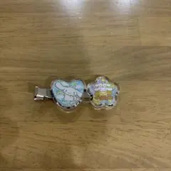 シナモンロール　前髪クリップ