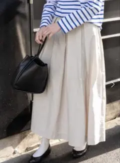 FORK&SPOON　タフタロングスカート　アーバンリサーチDOORS