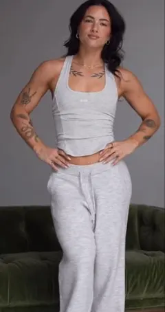 Oneractive リブタンクトップ　カップ付き