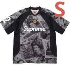 【新品】Supreme Pounds Soccer Jersey Black Sのサムネイル