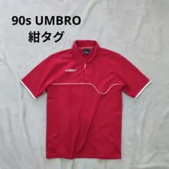 UMBRO チリ代表 ポロシャツ 赤　00s 90s UMBRO ポロシャツ L ホワイト/ネイビー/レッド90s - Mercari | Rakufun