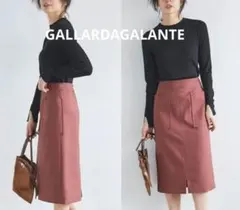 【GALLARDAGALANTE】美品　ブラウン タイトスカート