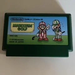 【任天堂】ファミコンカセット　MARIOOPENGOLF