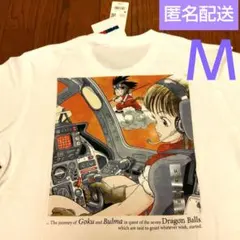 M ユニクロ ドラゴンボール UT 悟空＆ブルマ DRAGONBALL